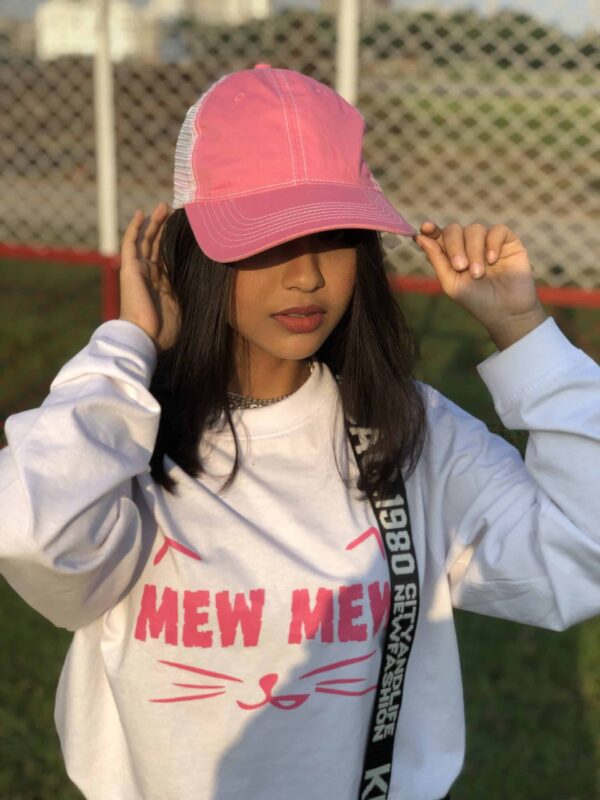 Mew Mew Cat - Unisex T-Shirt - Image 3