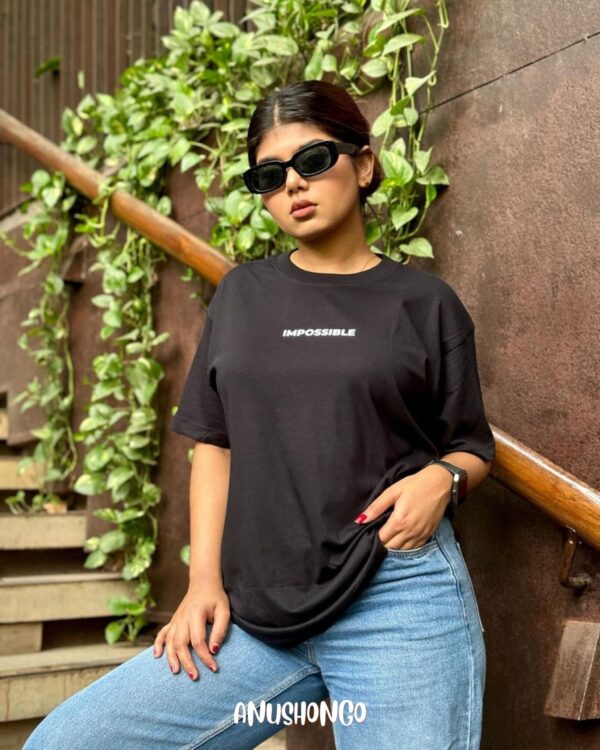 Impossible-Both Side Print - UNISEX T-Shirt - Image 2