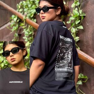 Impossible-Both Side Print - UNISEX T-Shirt