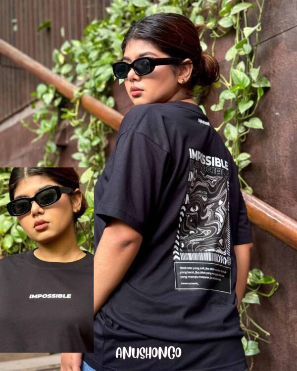 Impossible-Both Side Print - UNISEX T-Shirt