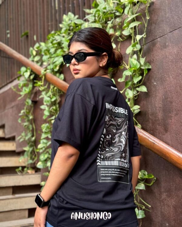 Impossible-Both Side Print - UNISEX T-Shirt - Image 3