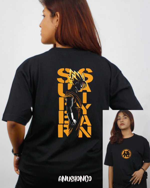 Goku-Both Side Print - UNISEX T-Shirt