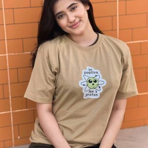 Be Positive Like A Proton- Unisex -T-Shirt