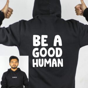 Hoodie-(UNISEX)-Be a Good Human - Both Sides Print