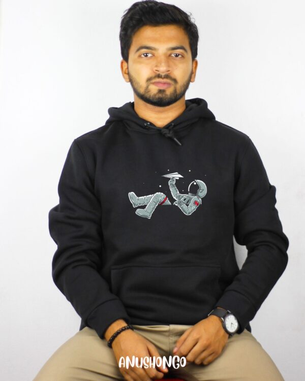 Hoodie-(UNISEX)- Astronaut - Front Side Print