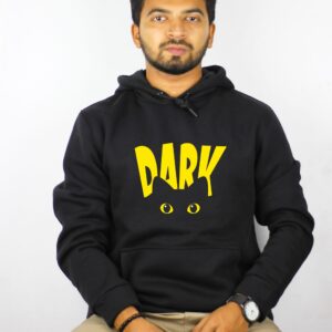 Hoodie-(UNISEX)- Dark - Front Side Print