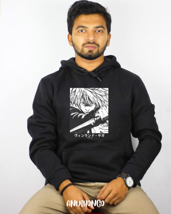 Hoodie-(UNISEX)- Thorfin - Front Side Print