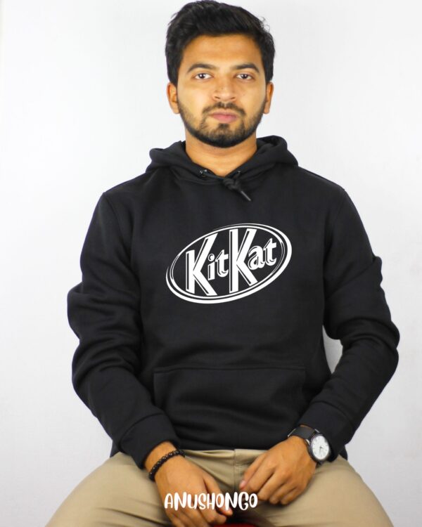 Hoodie-(UNISEX)- KitKat - Front Side Print