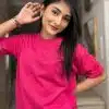 women-hot-pink-oversized-premium-tshirt