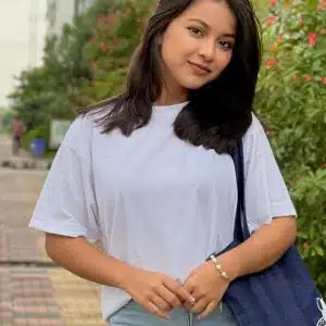 women-white-oversized-premium-tshirt