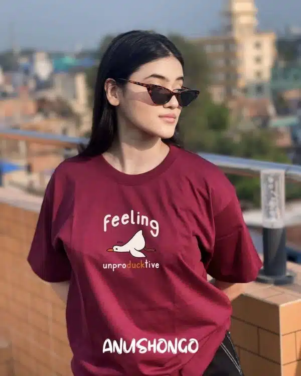 Feeling Unproductive Maroon