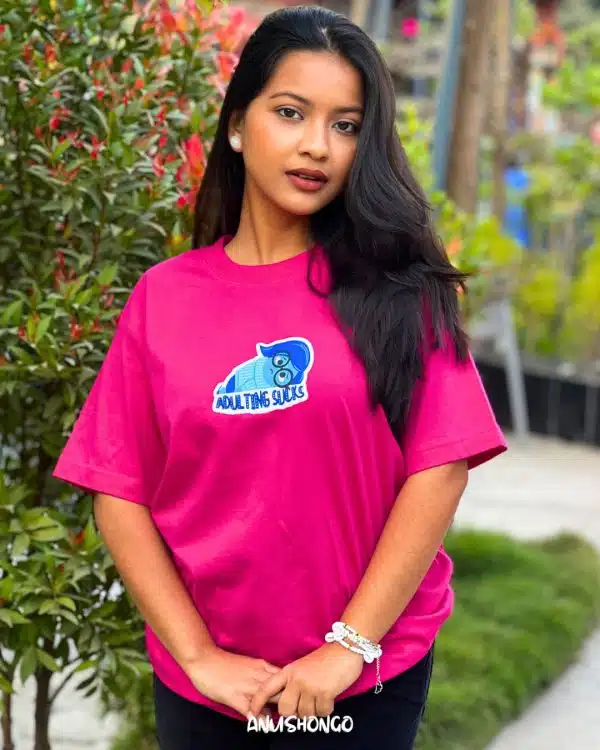 Adulting Sucks Pink