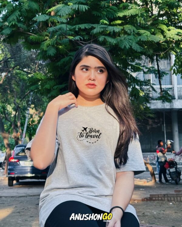 Born to Travel - Gray