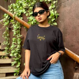 GROOVY TIPPY HEART - Black
