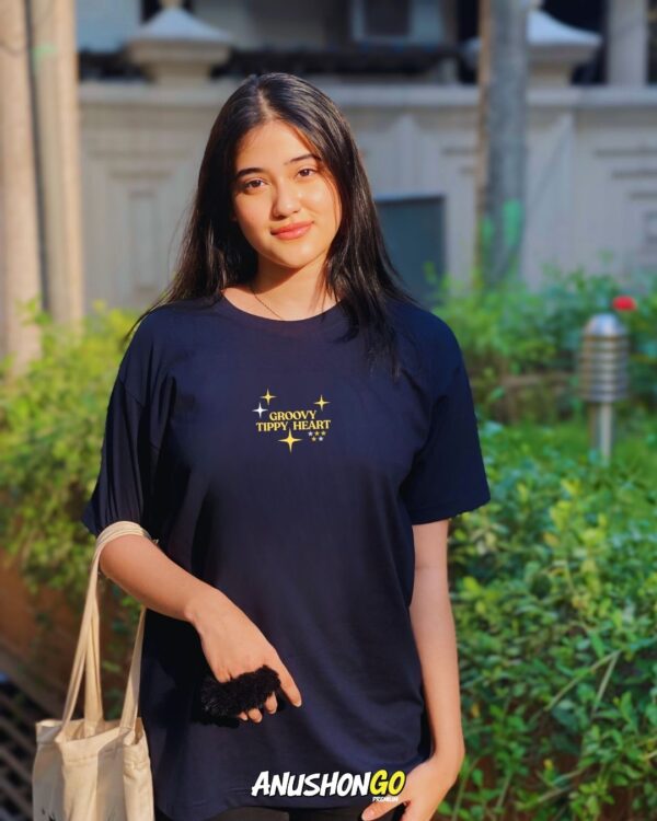 GROOVY TIPPY HEART Navy