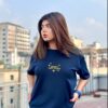 GROOVY TIPPY HEART - Navy